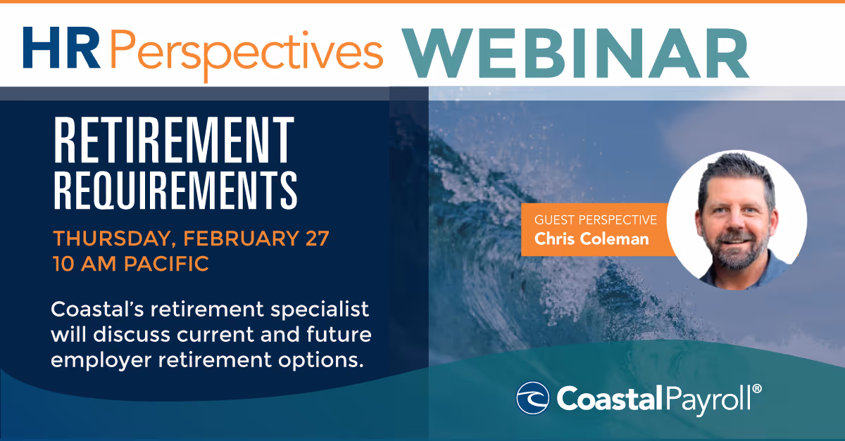 HR Perspective: Retirement Requirements
