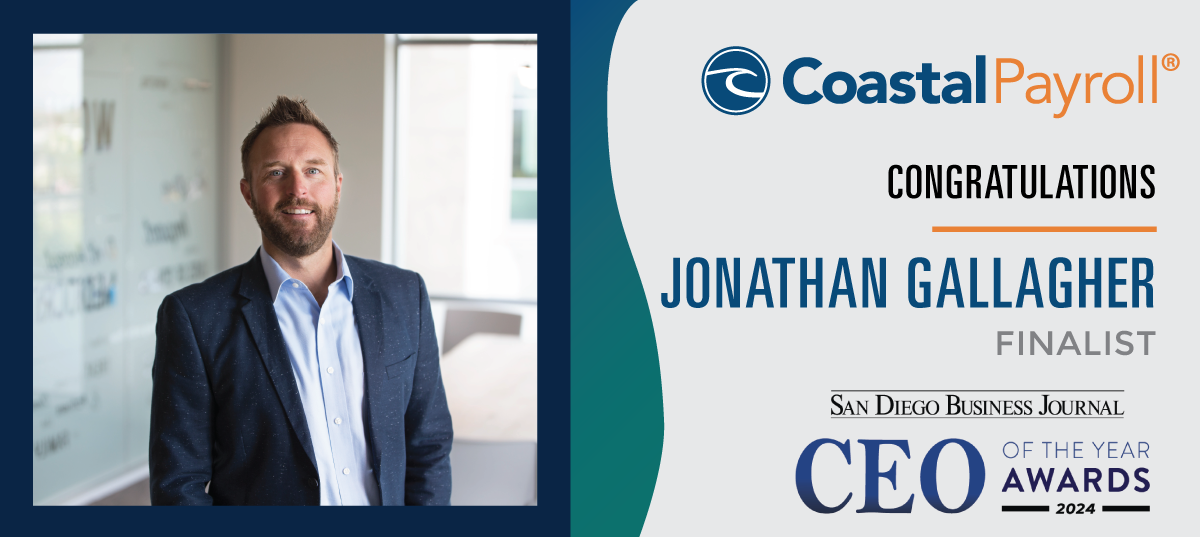 Jonathan Gallagher Among CEO of the Year Finalists